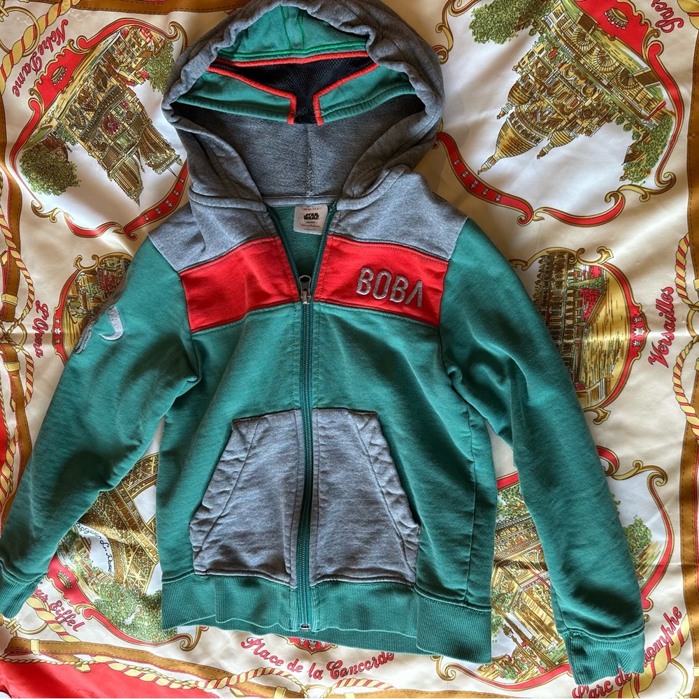 Hanna Anderson stars wars size 6-7 sweater boys!